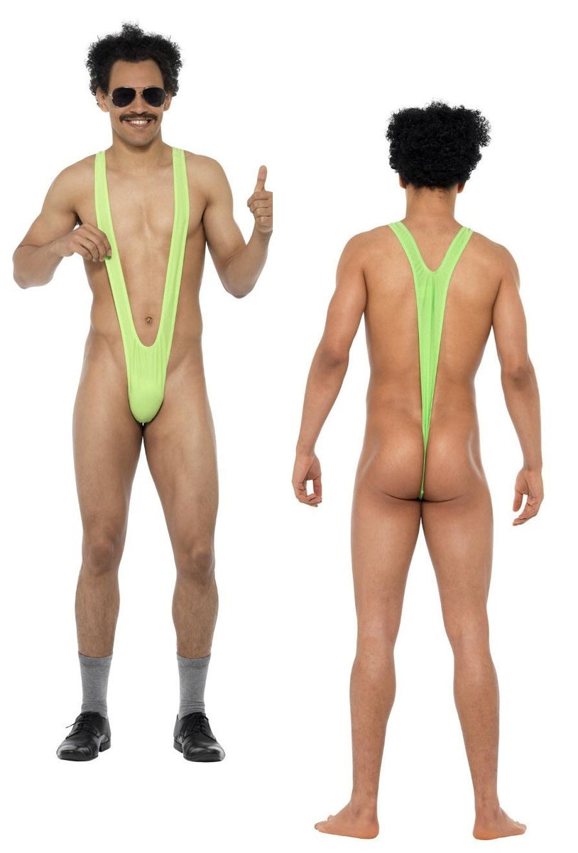 Borat Mankini Lime Green PartyTime Malta