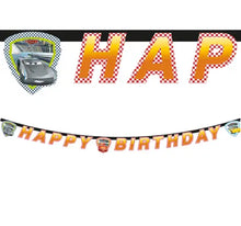 Load image into Gallery viewer, Cars 3 &quot;happy Birthday&quot; Die-cut Banner
