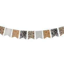 Load image into Gallery viewer, Bunting Animal Print Bunting 2.5m
