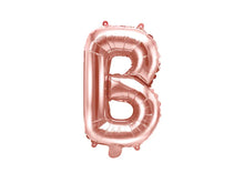 Load image into Gallery viewer, Rose Gold Foil balloon Letter &#39;&#39;B&#39;&#39;
