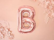 Load image into Gallery viewer, Rose Gold Foil balloon Letter &#39;&#39;B&#39;&#39;
