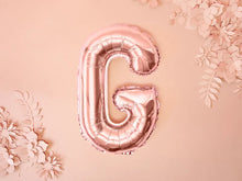 Load image into Gallery viewer, Rose Gold Foil balloon Letter &#39;&#39;G&#39;&#39;
