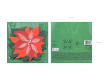 Load image into Gallery viewer, Poinsettia Napkins - 20ct
