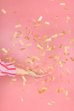 Load image into Gallery viewer, Confetti Cannon Gold Strips - 20cm
