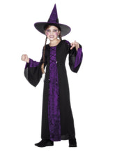 Load image into Gallery viewer, Bewitched Costume, Purple &amp; Black
