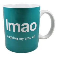 Load image into Gallery viewer, Text Speak Mug - LMAO
