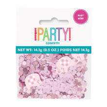 Load image into Gallery viewer, Pink Floral Elephant Confetti - 14g
