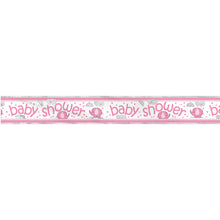 Load image into Gallery viewer, Foil Umbrellaphants Pink Banner - 12 ft
